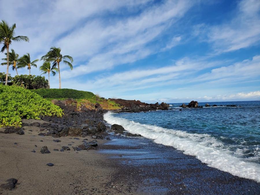 Photo 1 of 49 Black Sand Beach in Waikoloa, Big Island