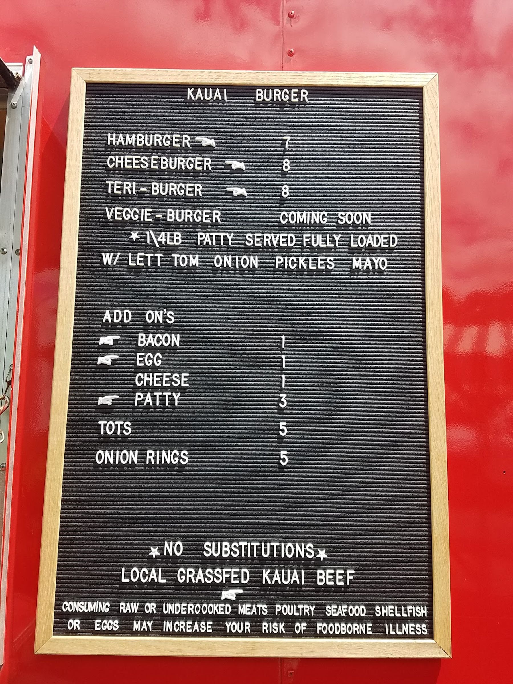 Photo 10 of Hanalei Burger in Hanalei, Kauai