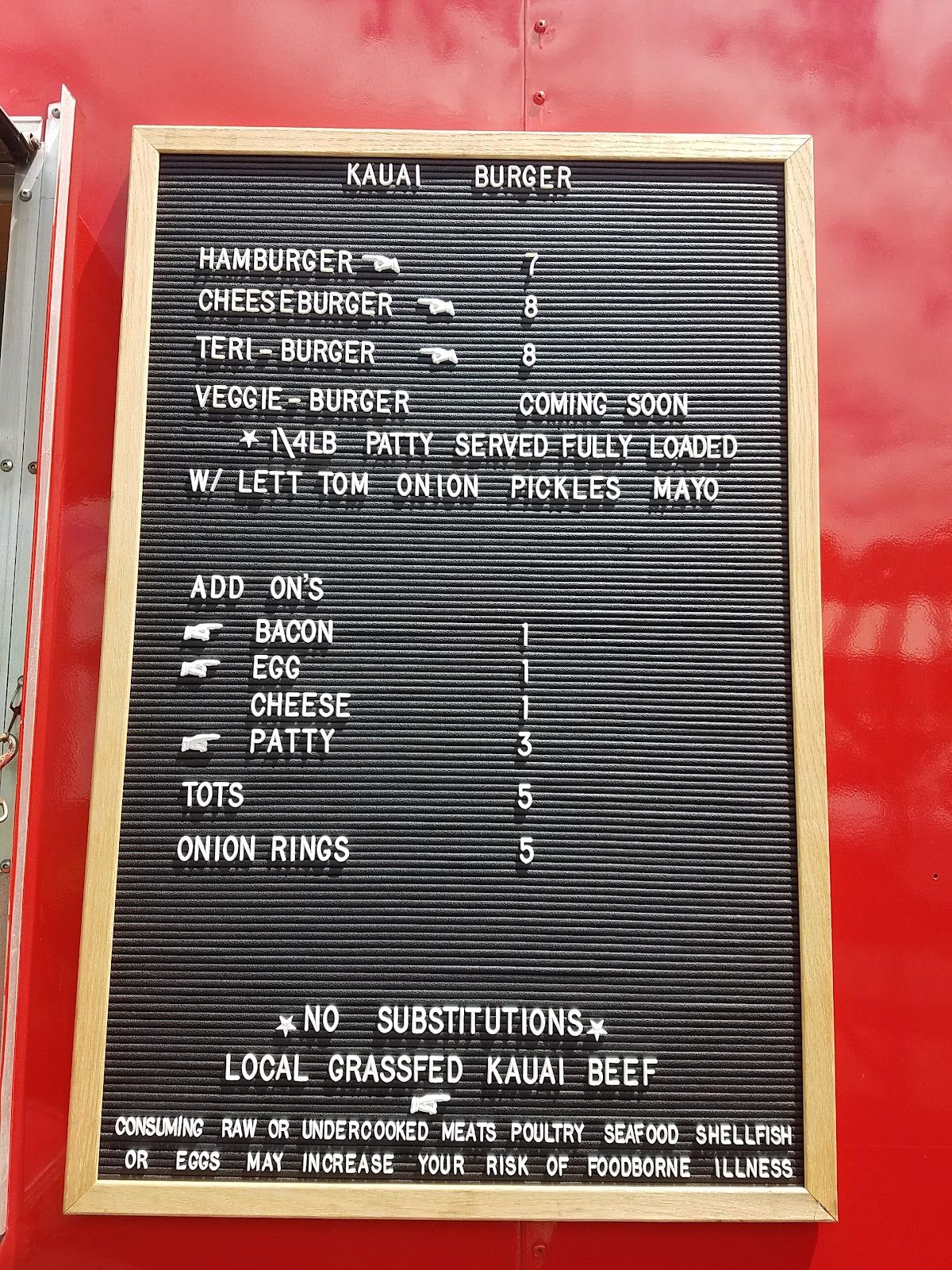 Photo 10 of Hanalei Burger in Hanalei, Kauai