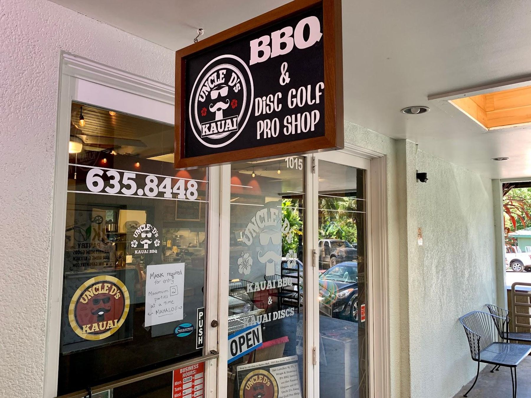 Uncle D's Kauai restaurant in Lihue, Kaua‘i