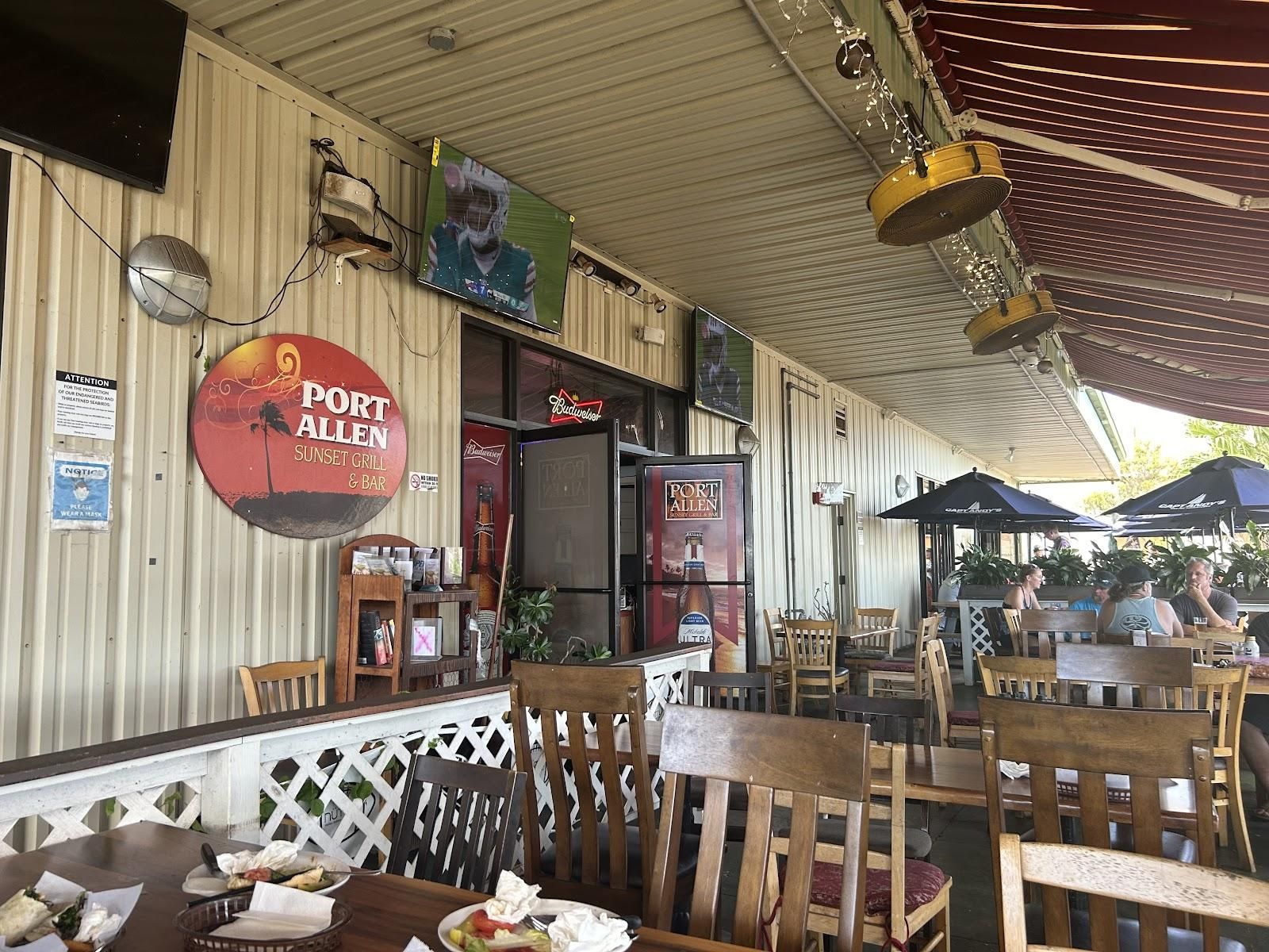 Port Allen Sunset Grill & Bar restaurant in Eleele, Kaua‘i