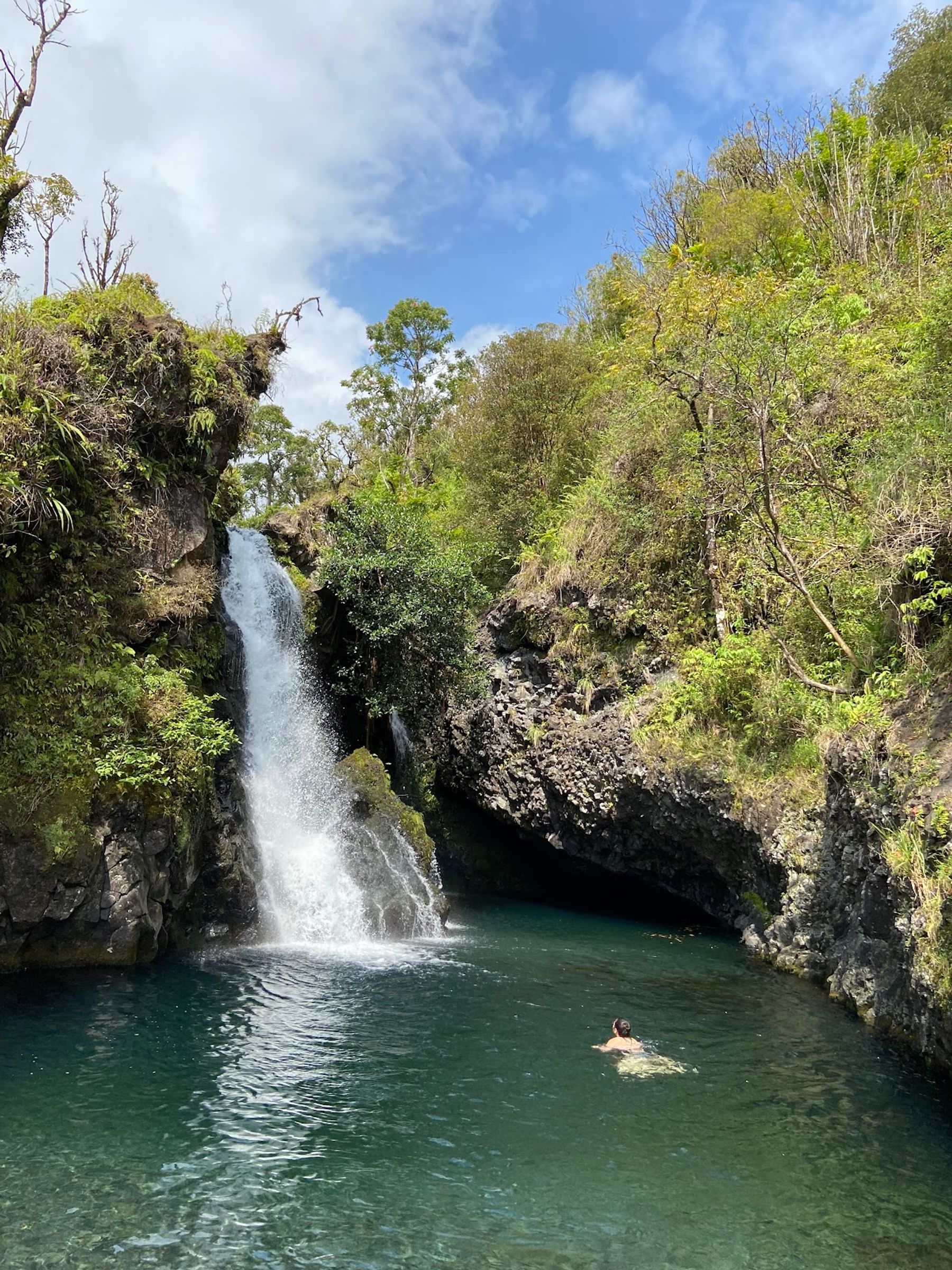 Photo 1 of Hanawi Falls in Keʻanae-Nāhiku, Maui