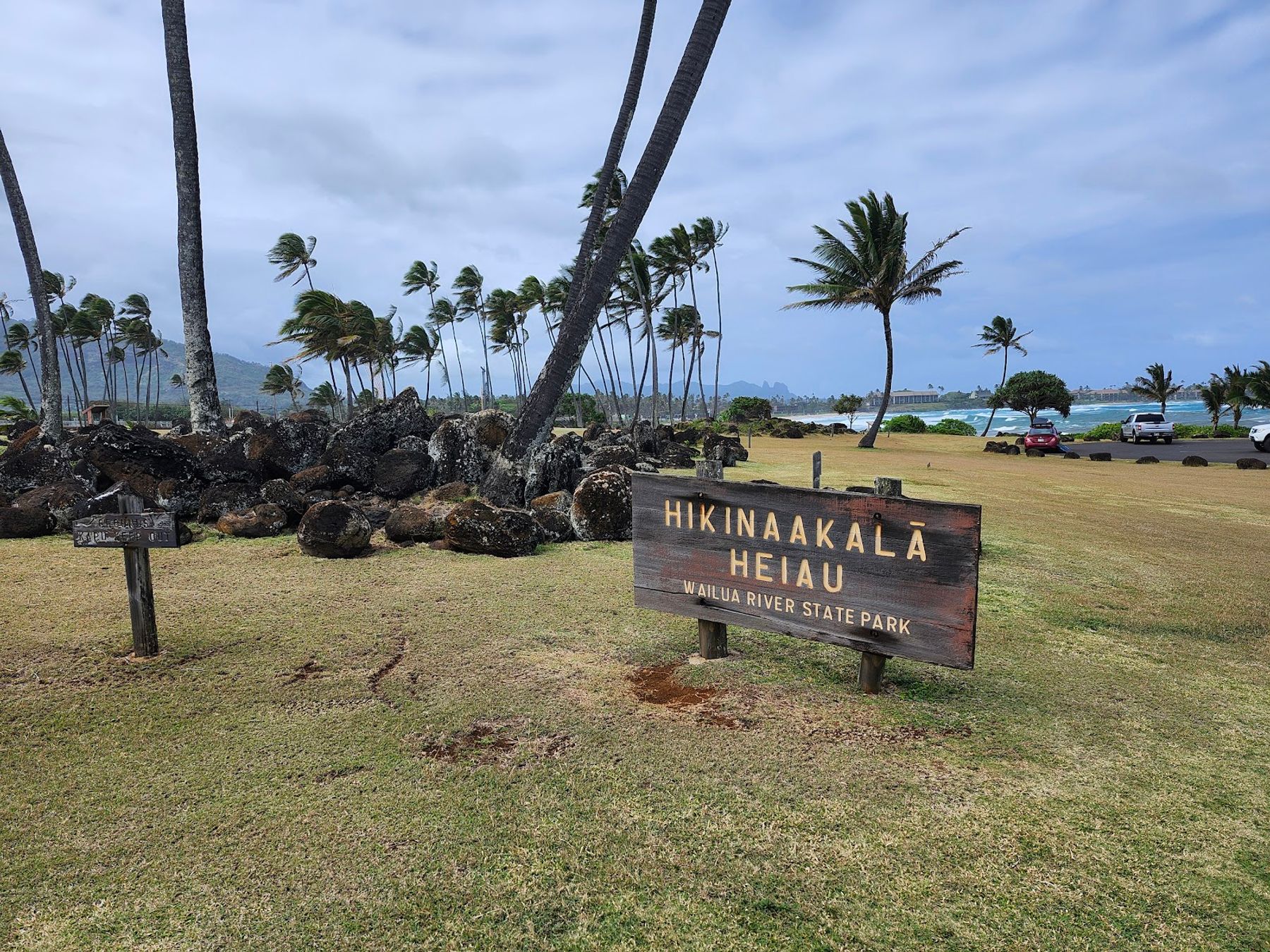 Hikinaakala Heiau in Kapaʻa, Kaua‘i