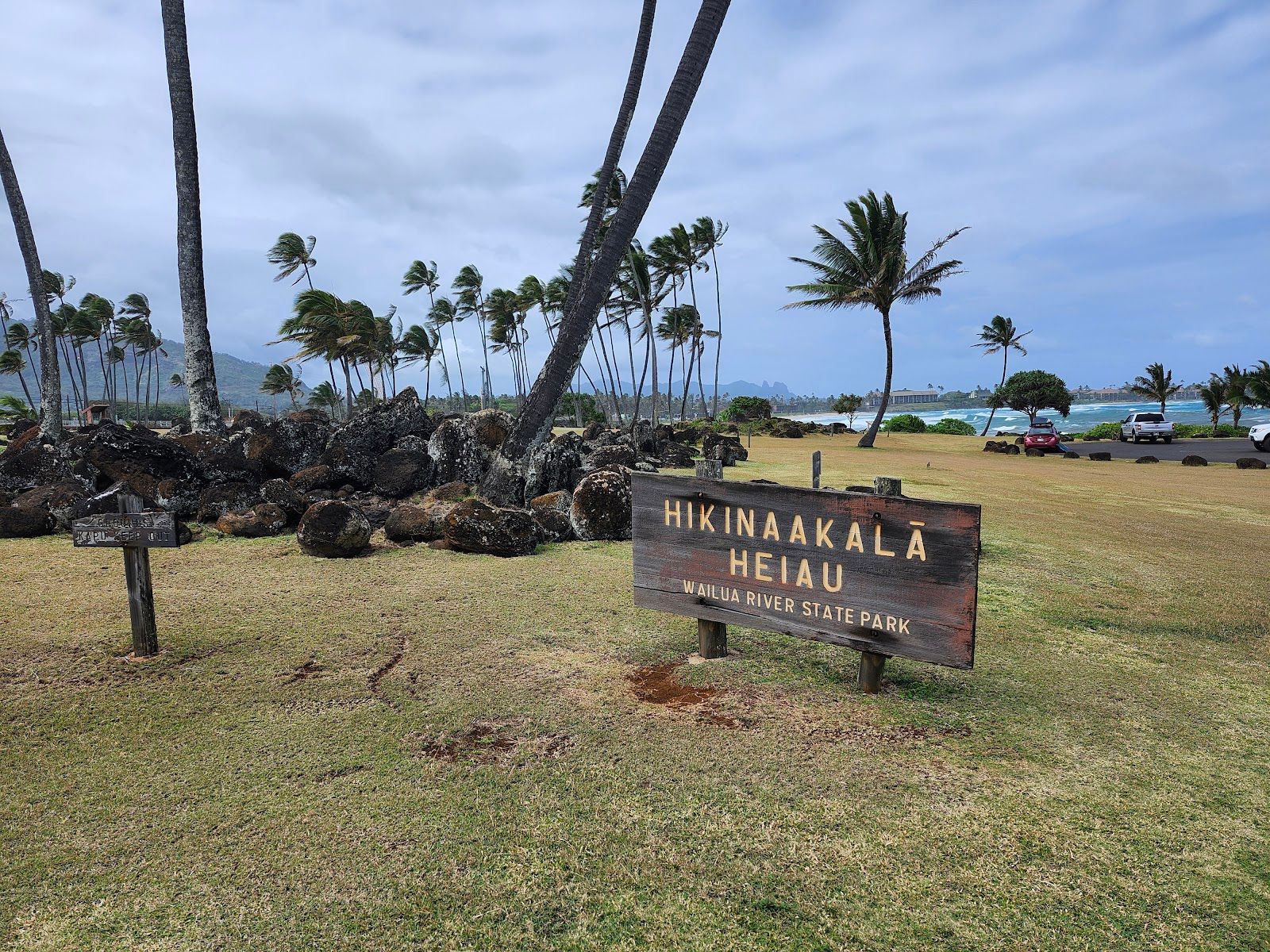 Hikinaakala Heiau in Kapaʻa, Kaua‘i