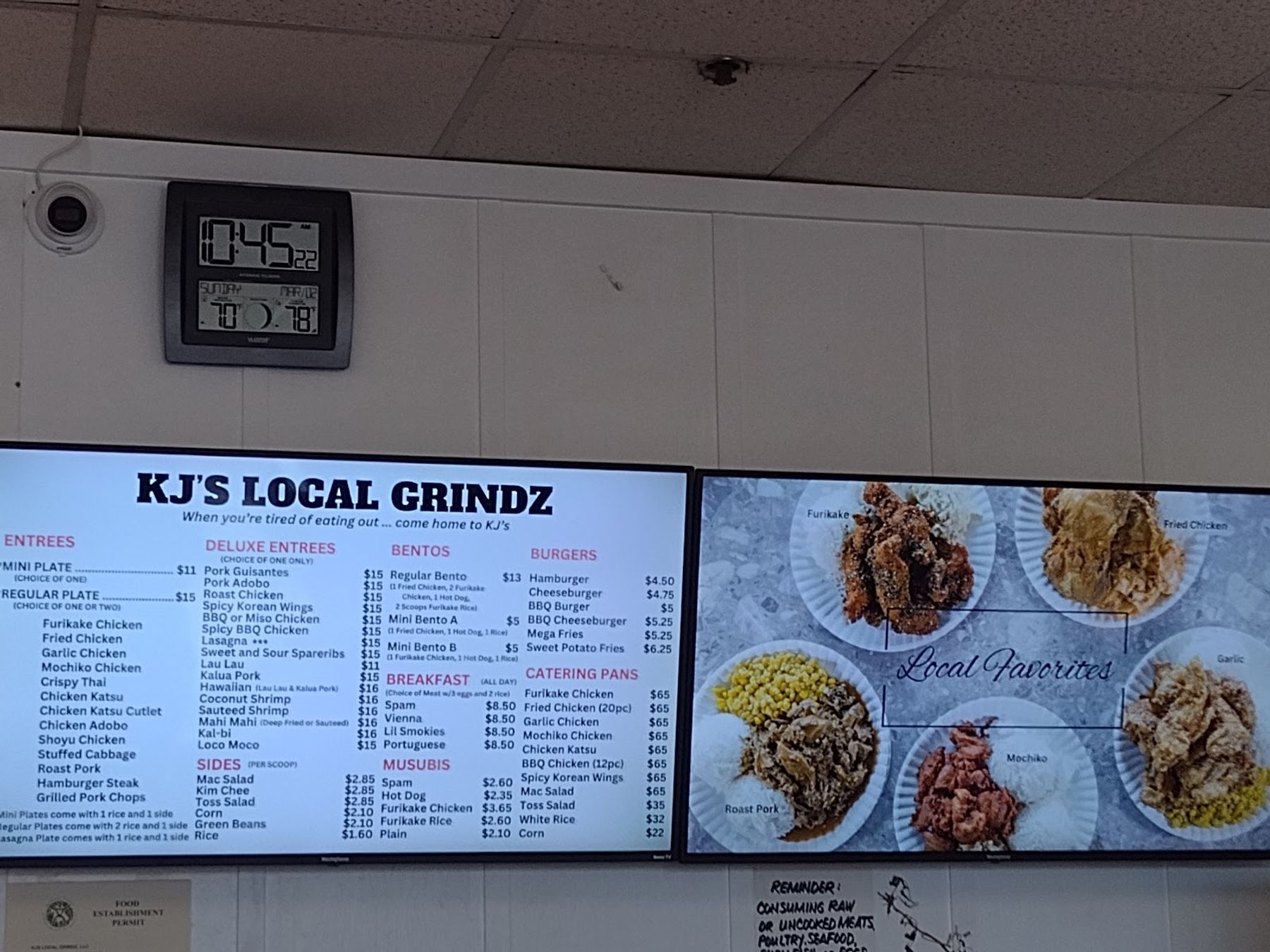 Photo 7 of KJ’s Local Grindz in Kāneʻohe, Oahu