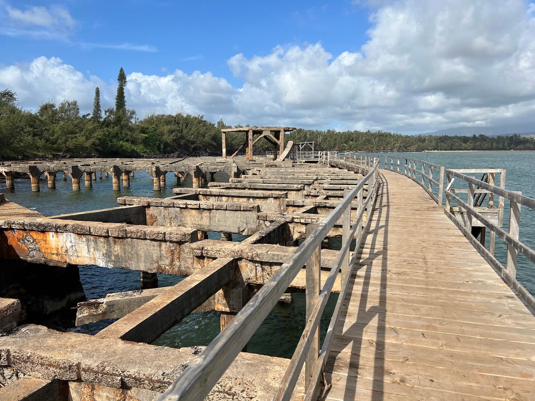 Ahukini Recreational Pier State Park in Lihue, Kaua‘i