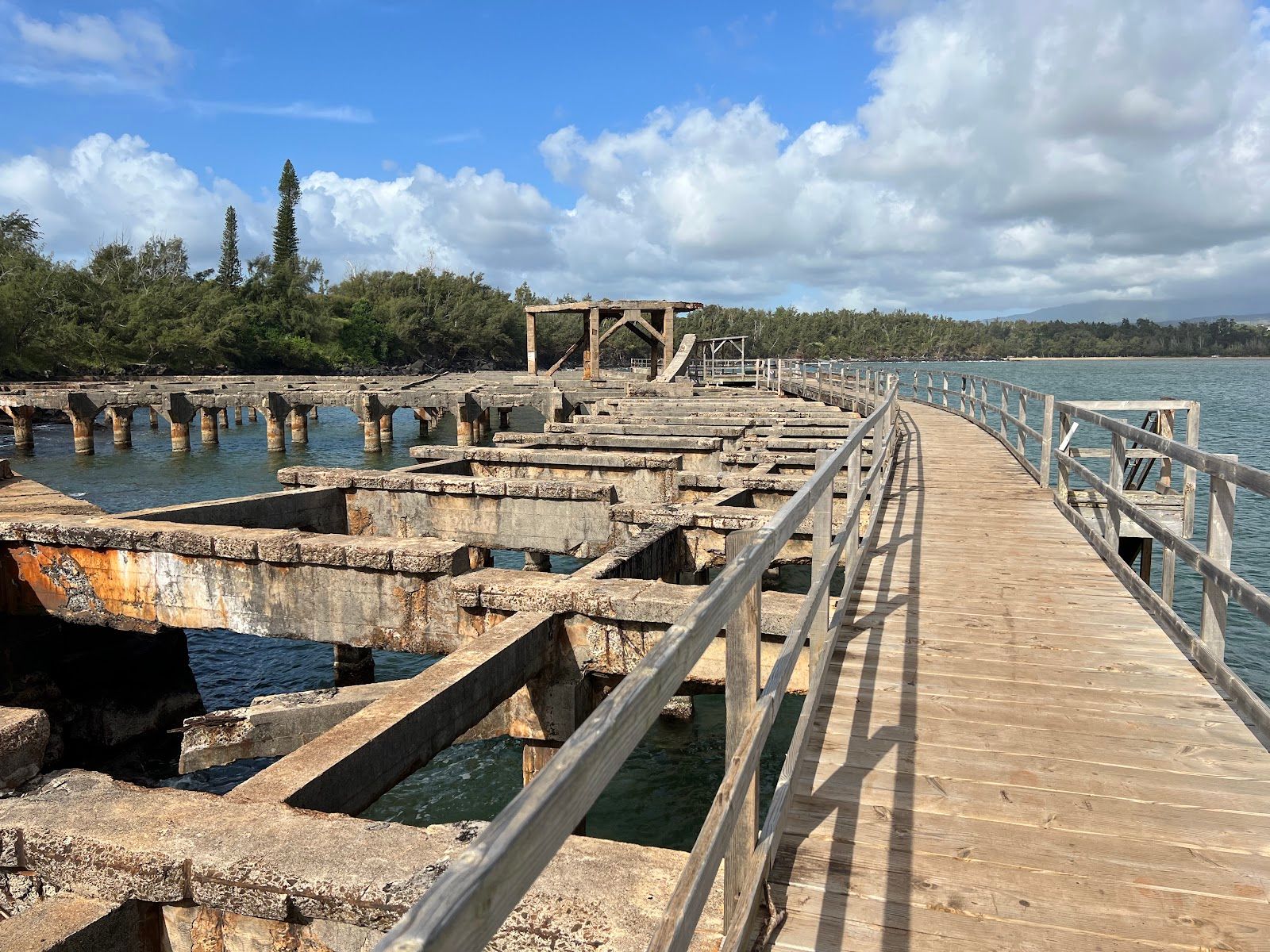 Ahukini Recreational Pier State Park in Lihue, Kaua‘i