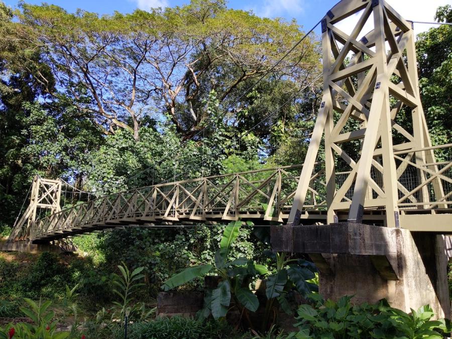 Kapaia Swinging Bridge in Lihue, Kaua‘i