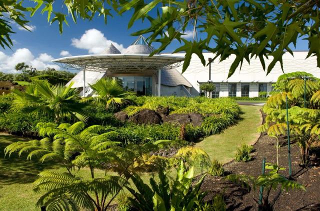 ʻImiloa Astronomy Center in Hilo, an indoor family stop on rainy days.