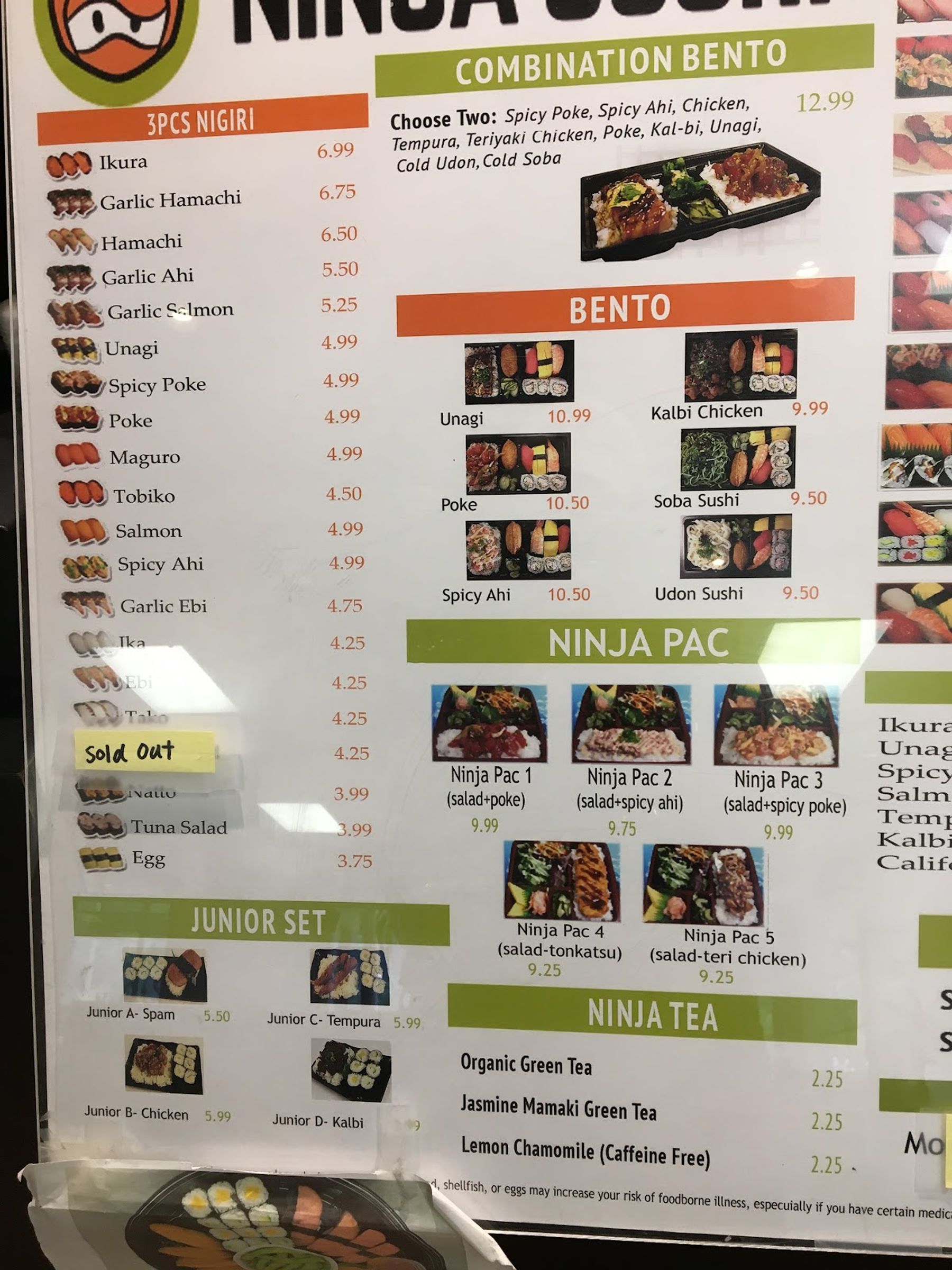 Photo 5 of Ninja Sushi Koʻolau in Kāneʻohe, Oahu