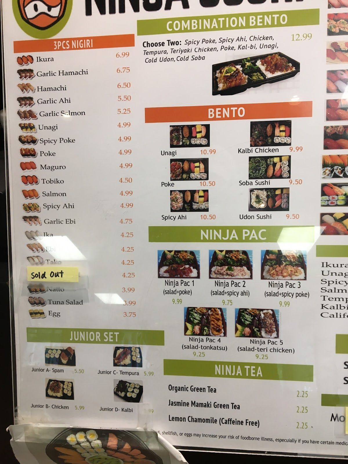 Photo 5 of Ninja Sushi Koʻolau in Kāneʻohe, Oahu