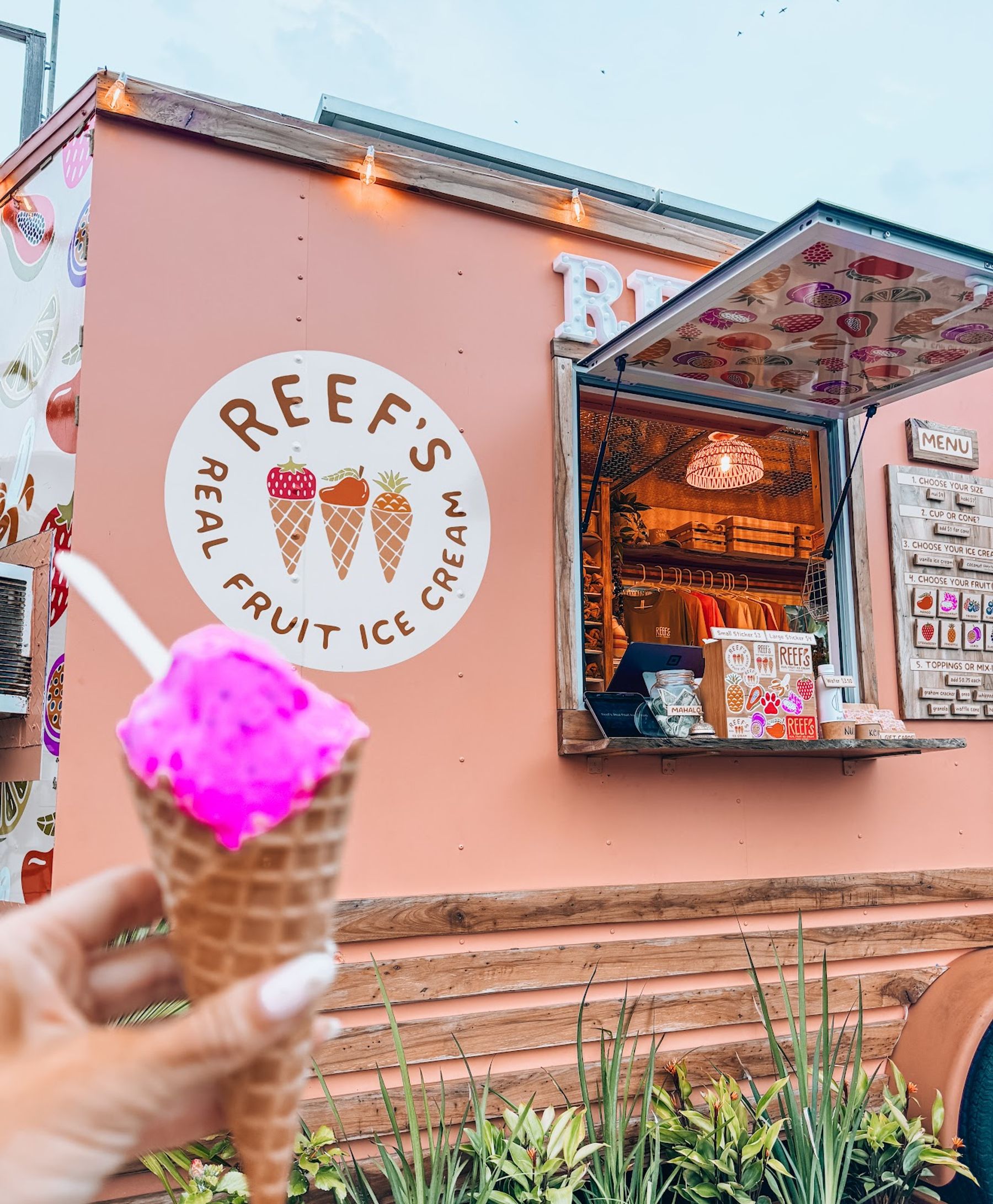 Photo 9 of Reef's Real Fruit Ice Cream in Kīhei, Maui