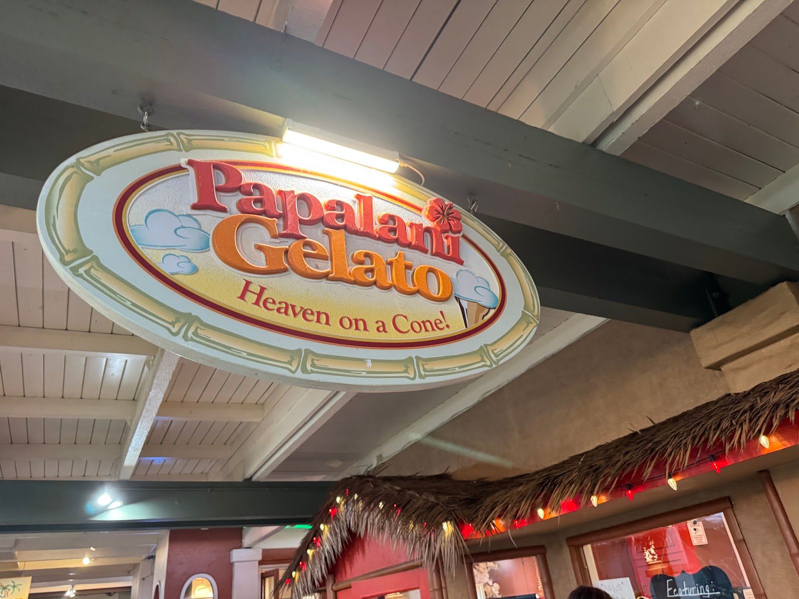 Papalani Gelato restaurant in Poʻipū, Kaua‘i