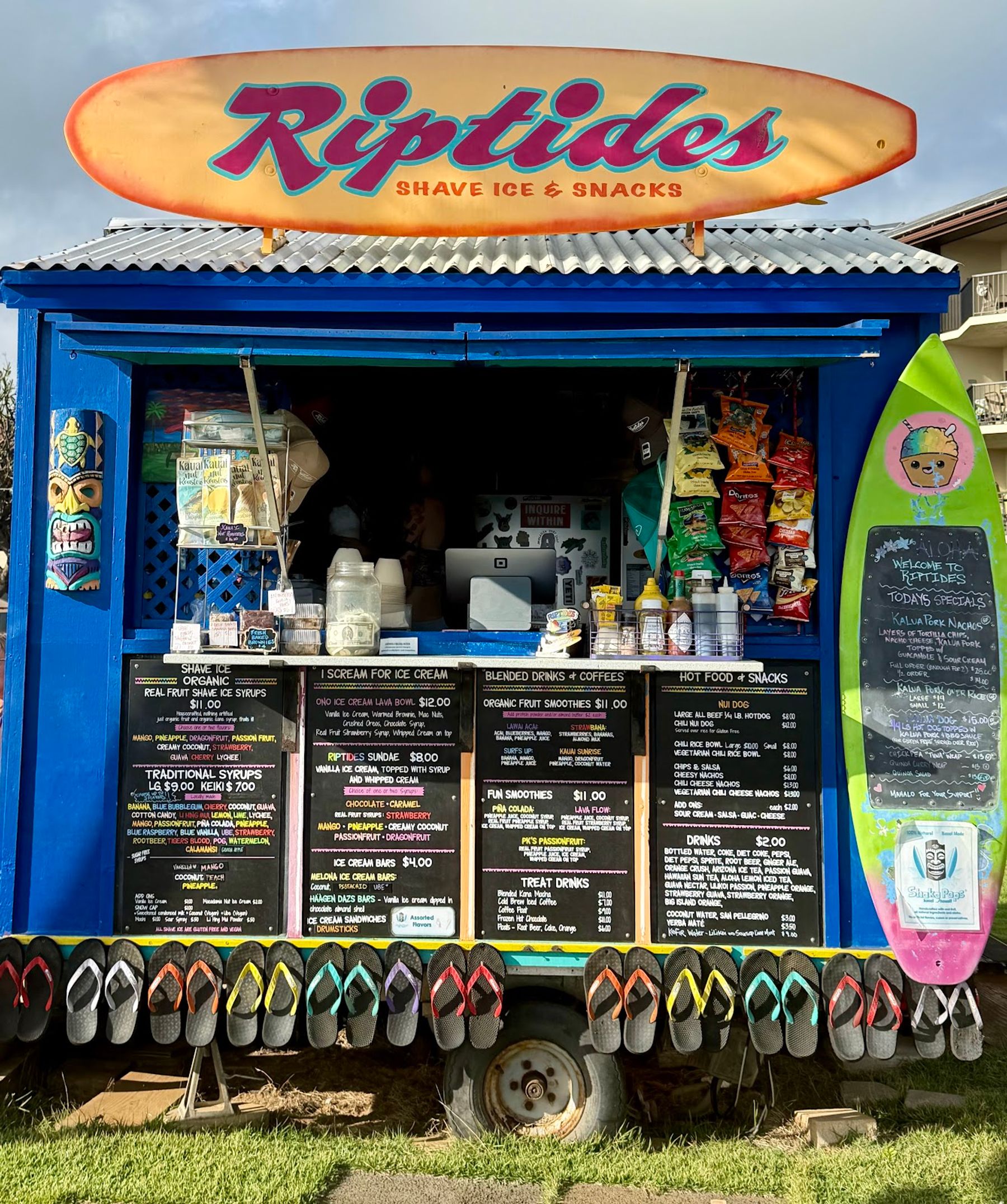 Photo 4 of Riptides Shave Ice & Snacks Kauai in Poʻipū, Kauai