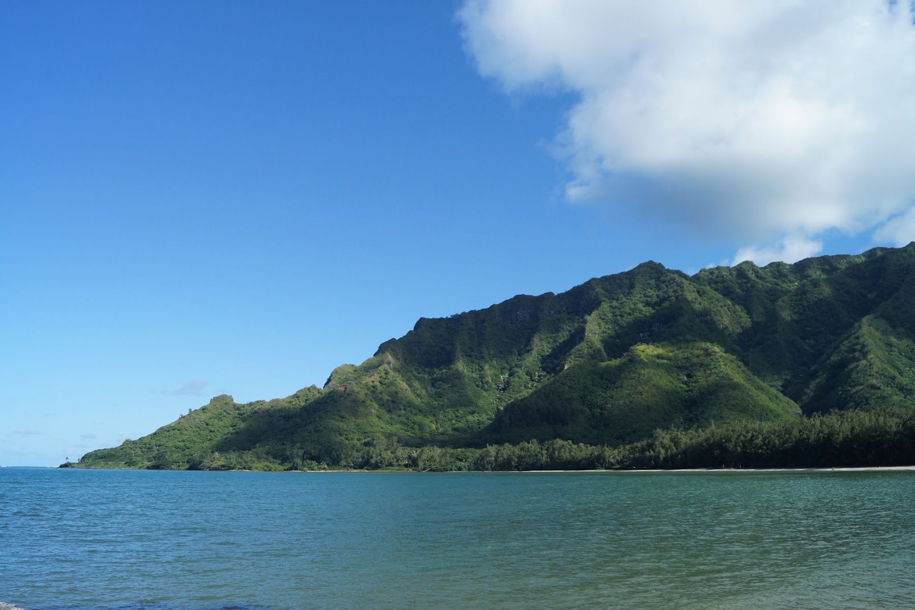 Photo 2 of Kahana Bay Beach Park in Kualoa & North Windward, Oahu