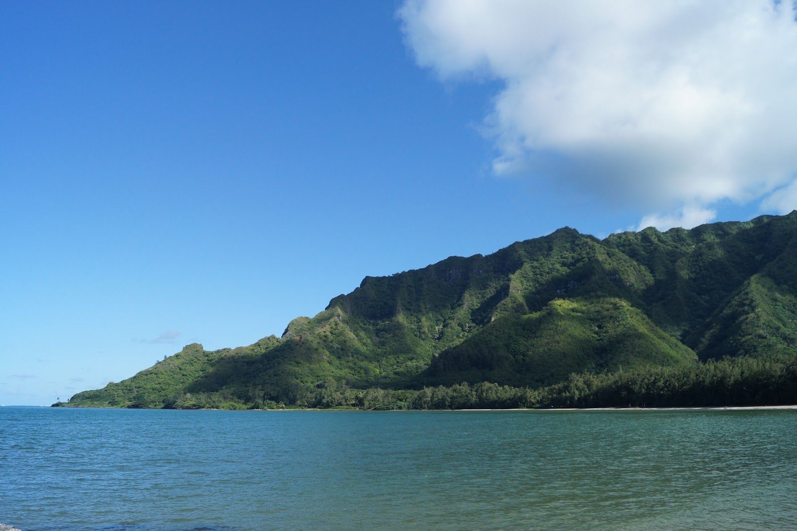 Photo 2 of Kahana Bay Beach Park in Kualoa & North Windward, Oahu