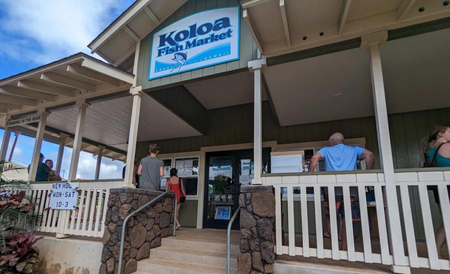 Koloa Fish Market restaurant in Kōloa, Kaua‘i