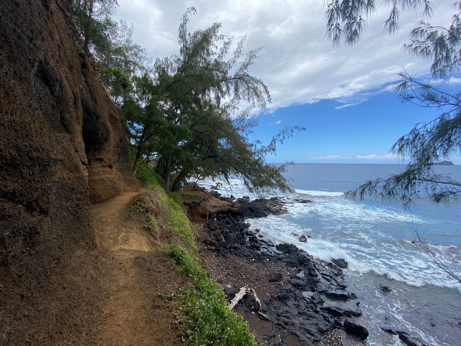 Photo 7 of Kaihalulu Red Sand Beach in Hāna, Maui