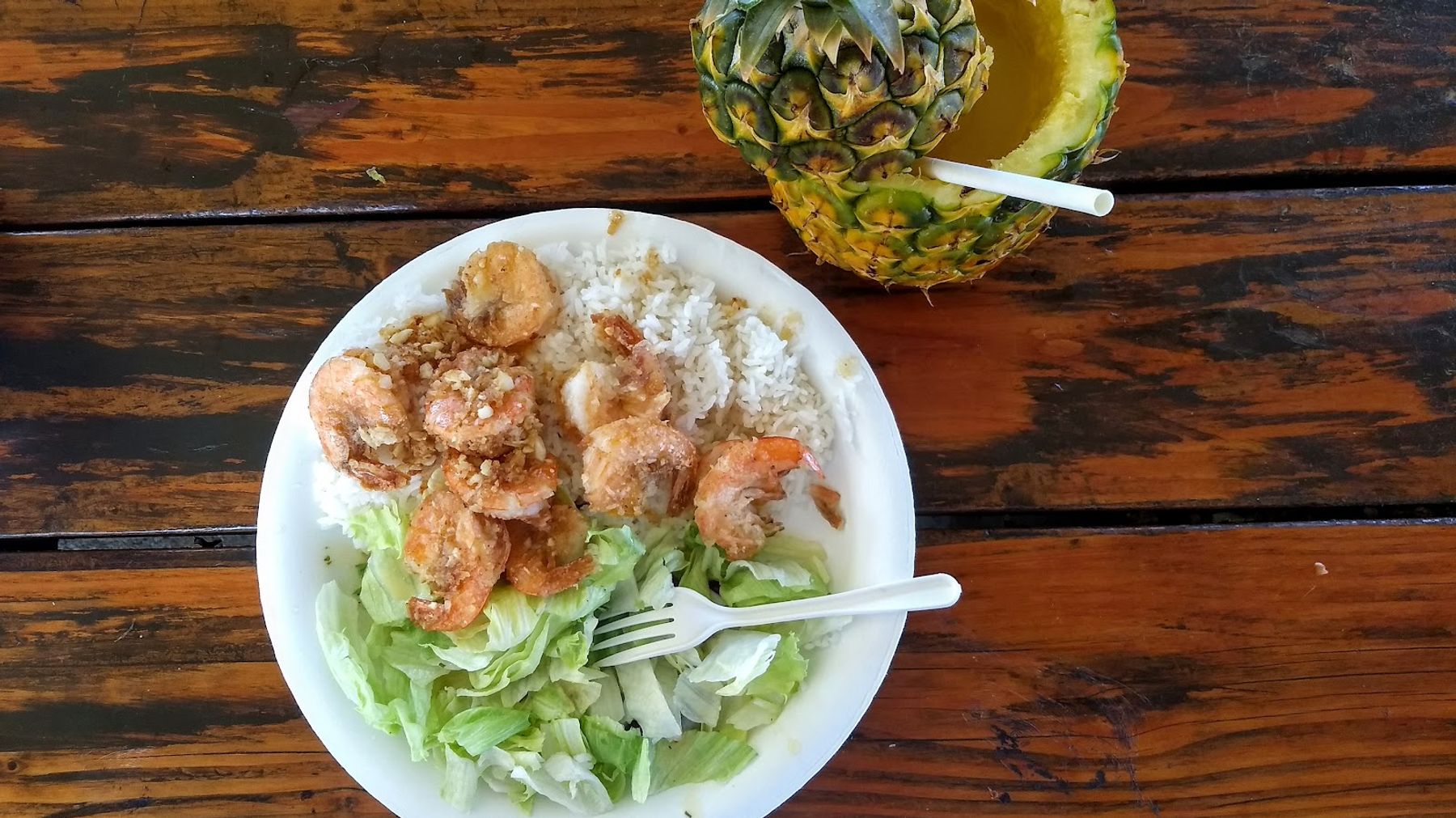 Photo 2 of North Shore Shrimp Truck in Pūpūkea, Oahu