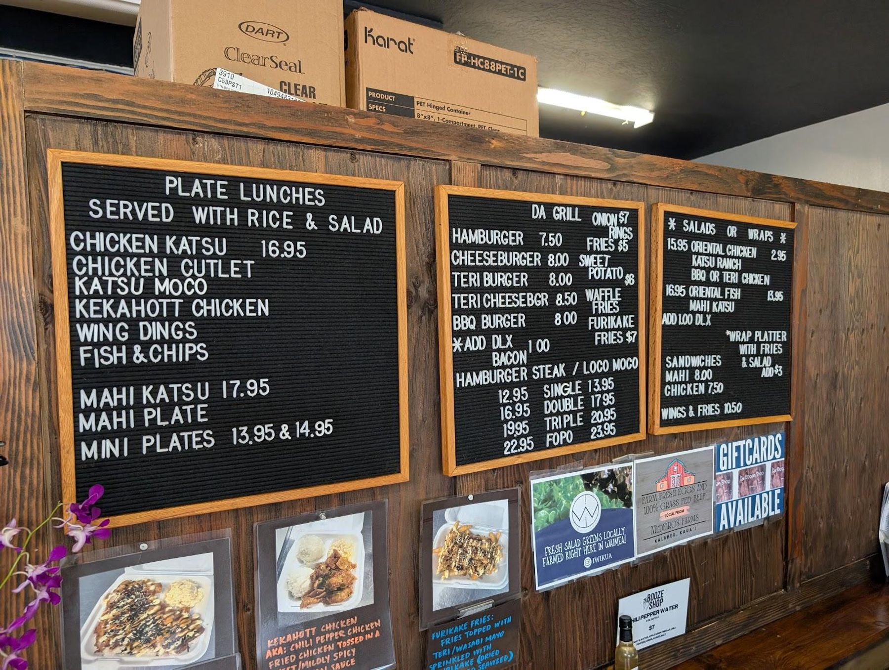 Da Booze Shop restaurant in Waimea, Kaua‘i photo 3