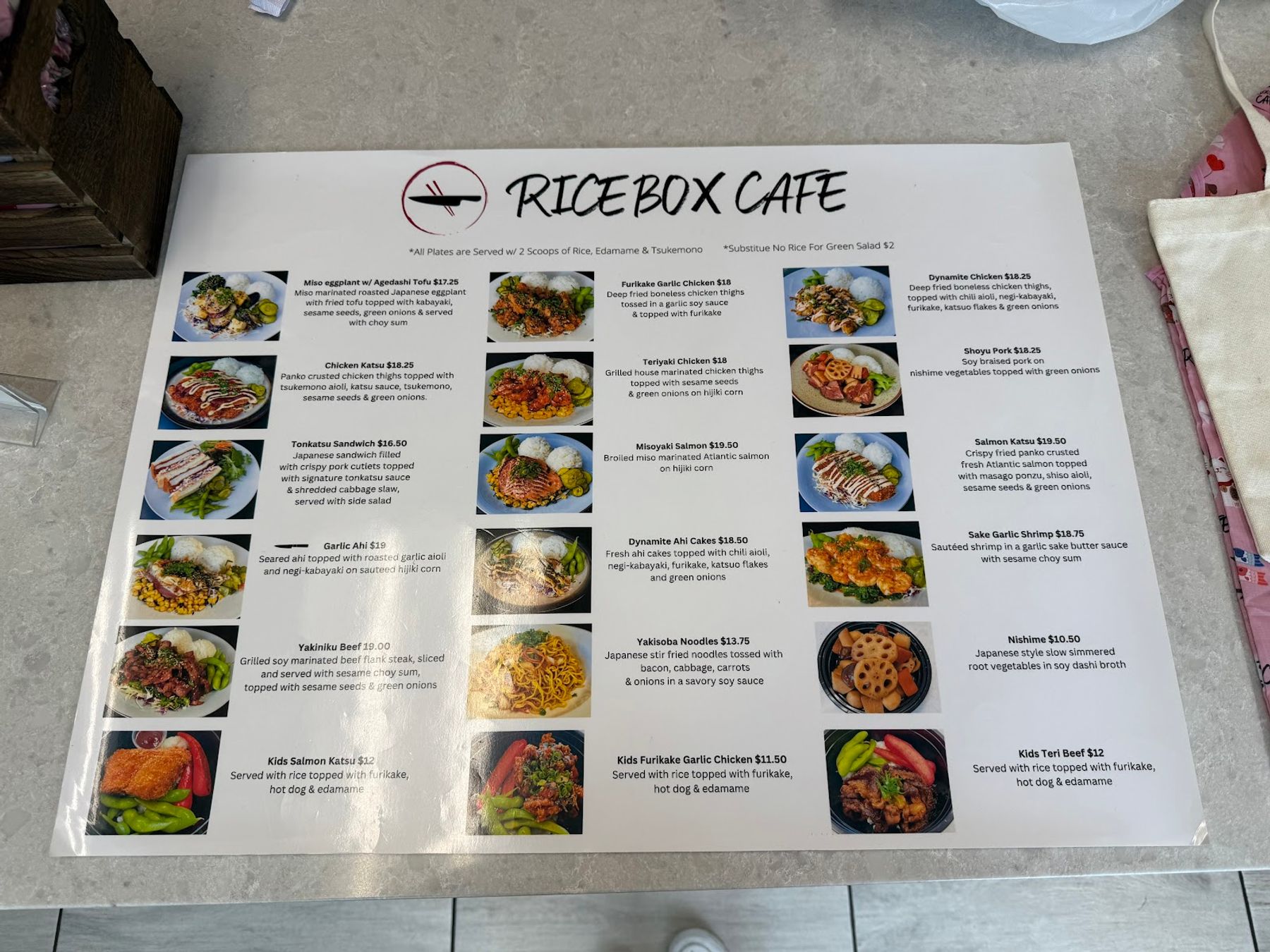 Photo 8 of Rice Box Cafe in Mililani, Oahu