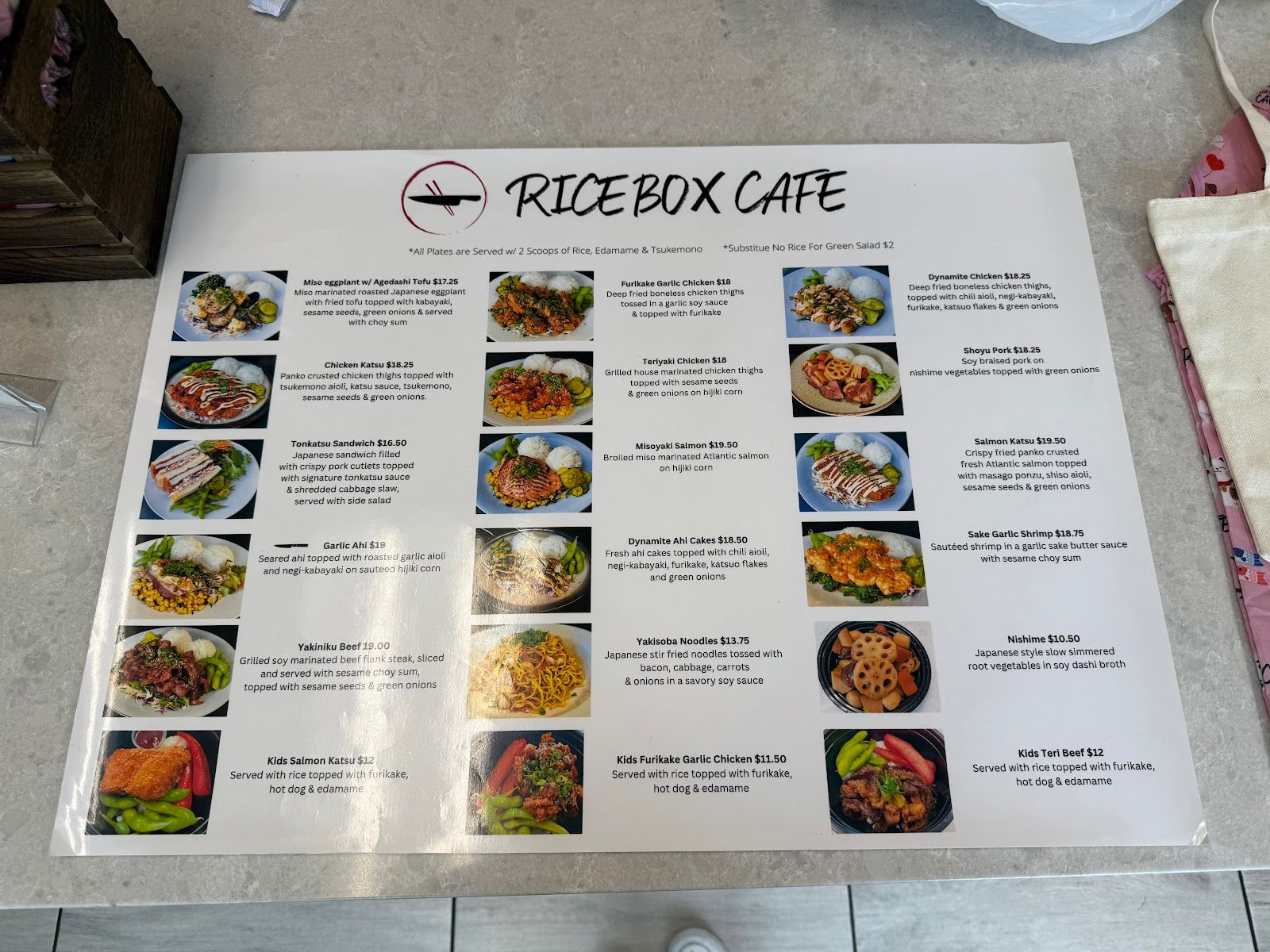 Photo 8 of Rice Box Cafe in Mililani, Oahu