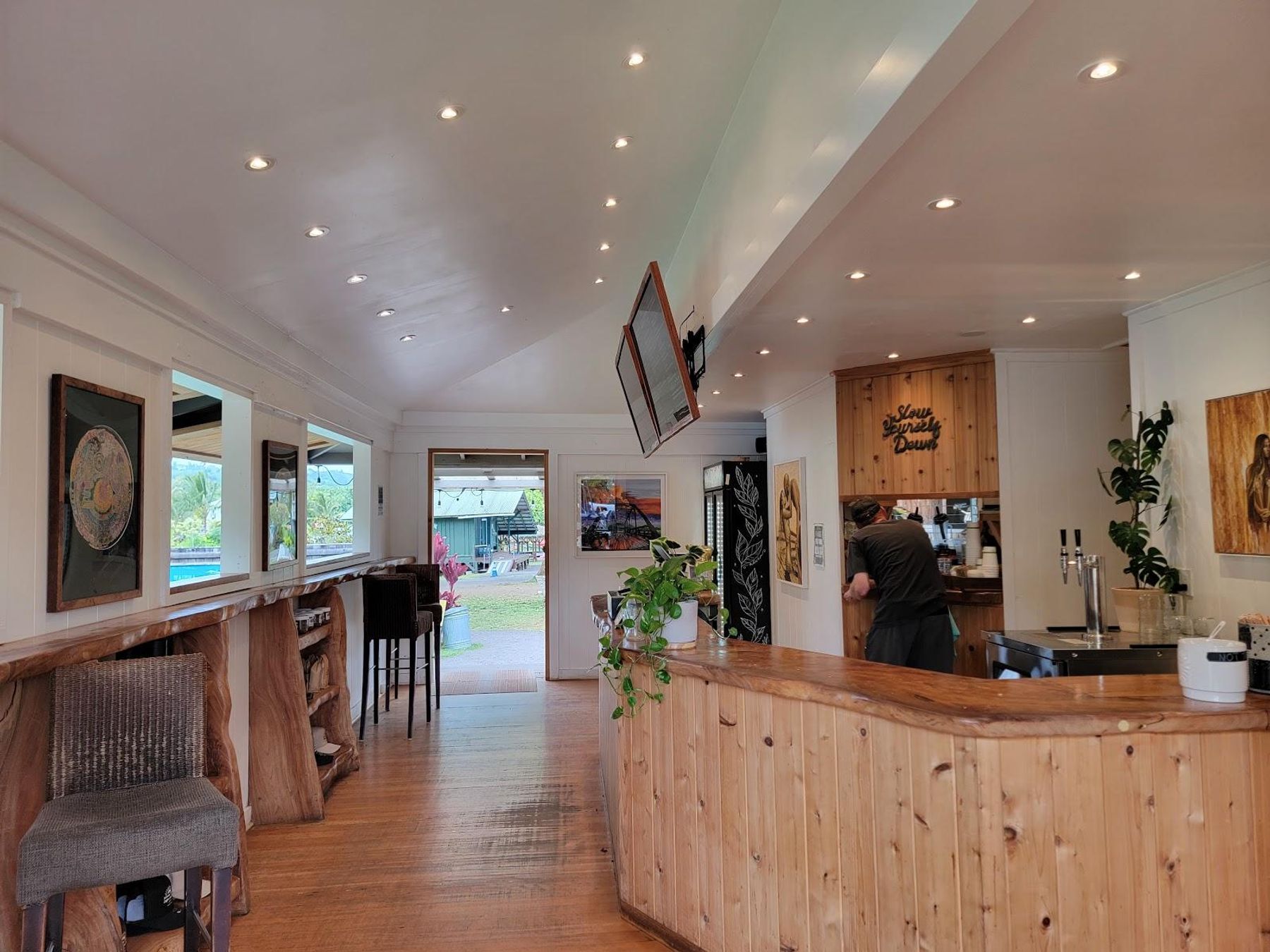 Wishing Well Coffee & Tea restaurant in Hanalei, Kaua‘i