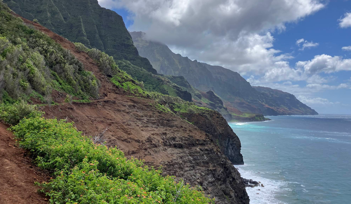 Kalalau Trail in Haena, Kaua‘i