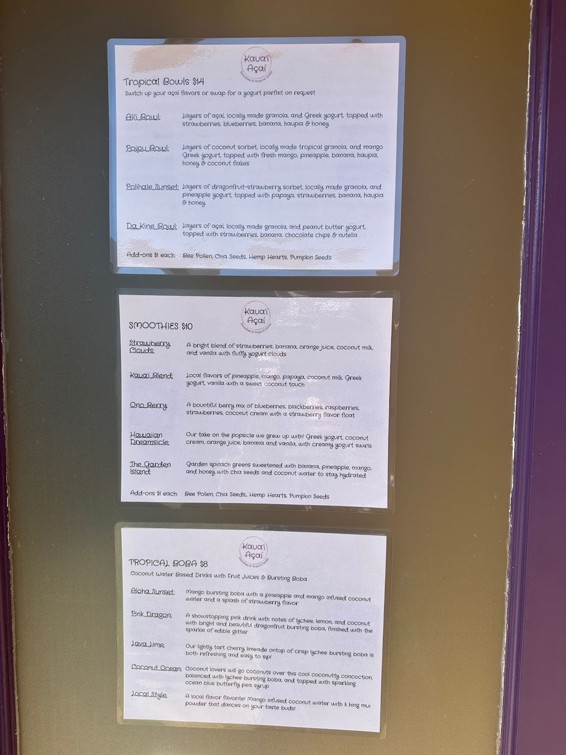 Photo 10 of Kauai Acai in Poʻipū, Kauai