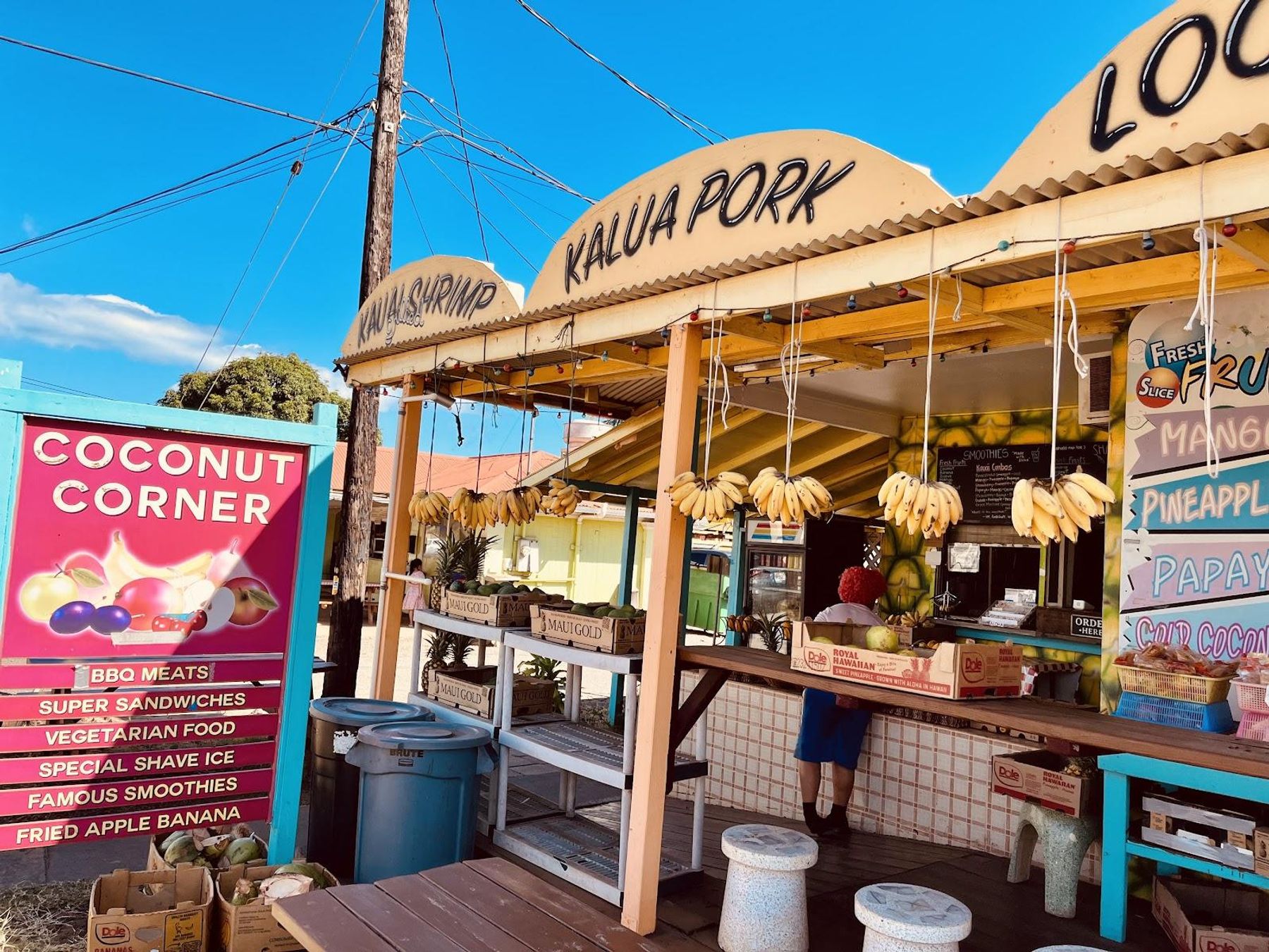 Coconut Corner restaurant in Waimea, Kaua‘i