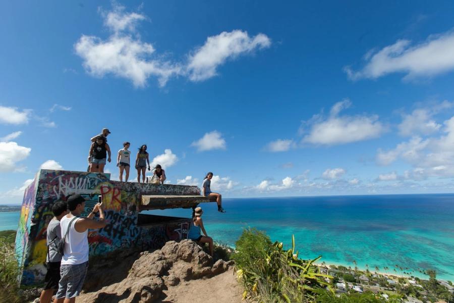 Photo 1 of Lanikai Pillbox Trail in Kailua & Lanikai, Oahu