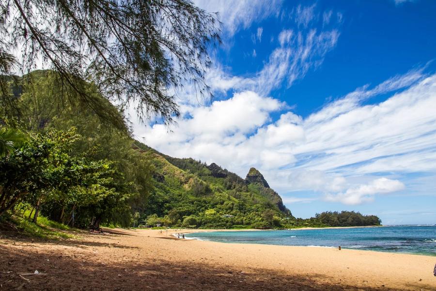 Ke'e Beach in Haena, Kaua‘i