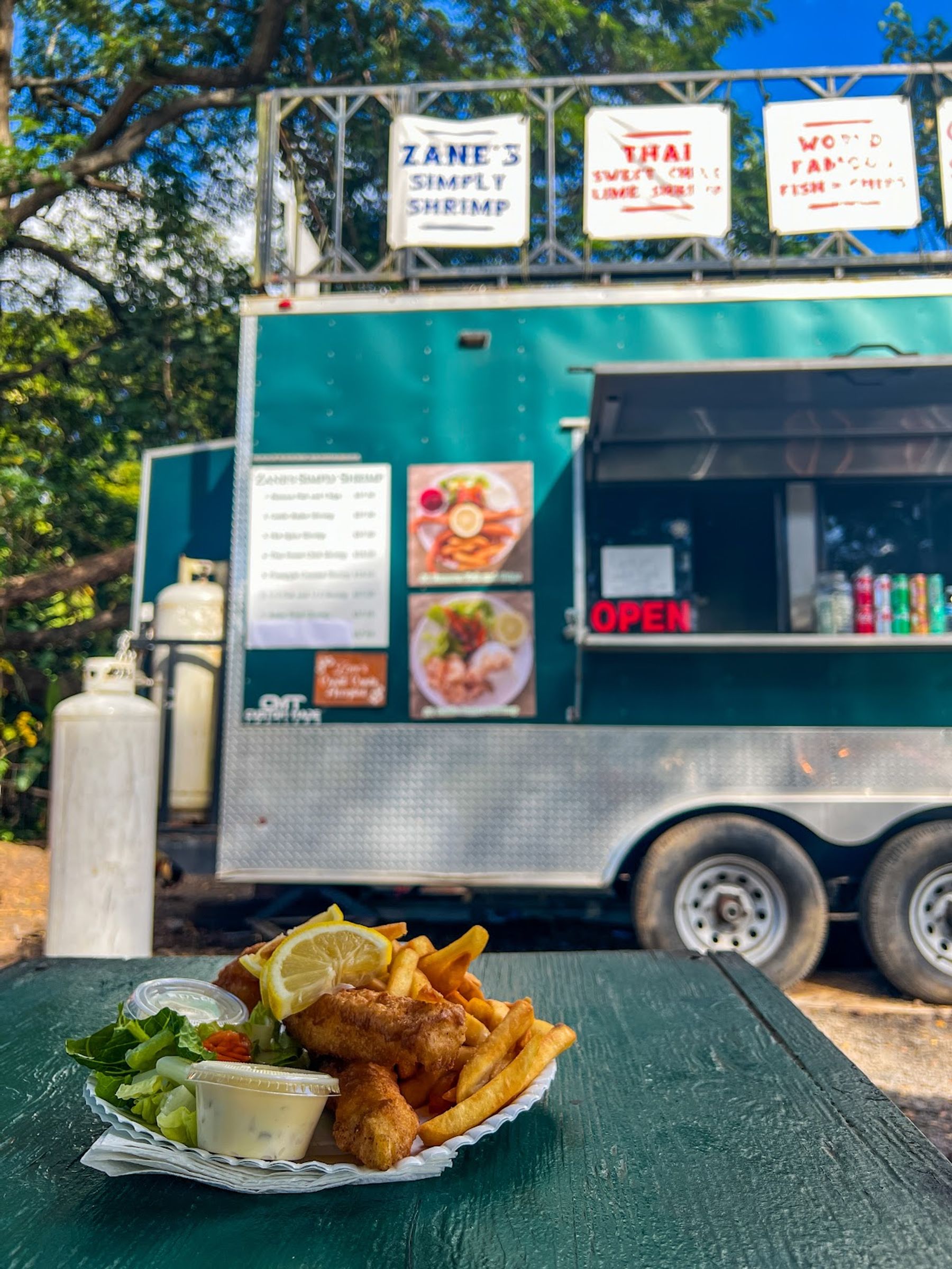 Photo 3 of Zane's Simply Shrimp in Haleʻiwa, Oahu