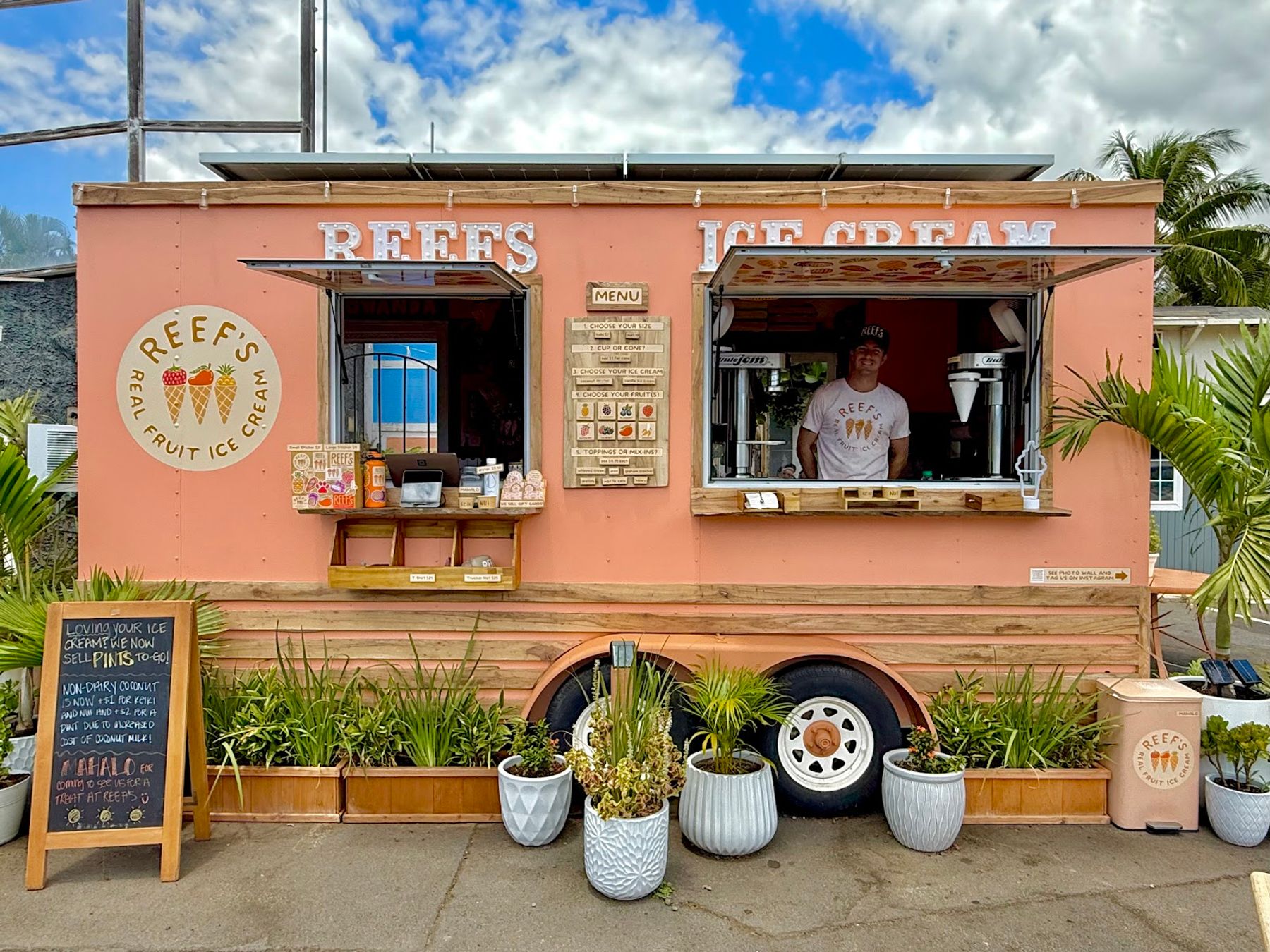 Photo 3 of Reef's Real Fruit Ice Cream in Kīhei, Maui