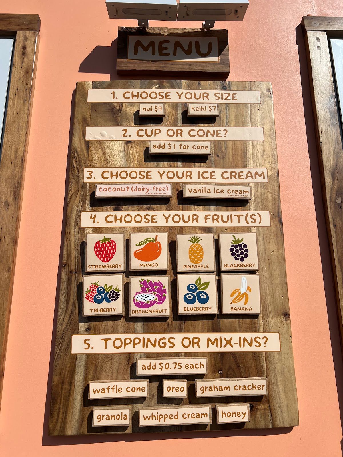 Photo 7 of Reef's Real Fruit Ice Cream in Kīhei, Maui
