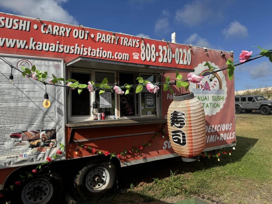 Kauai Sushi Station restaurant in Lihue, Kaua‘i