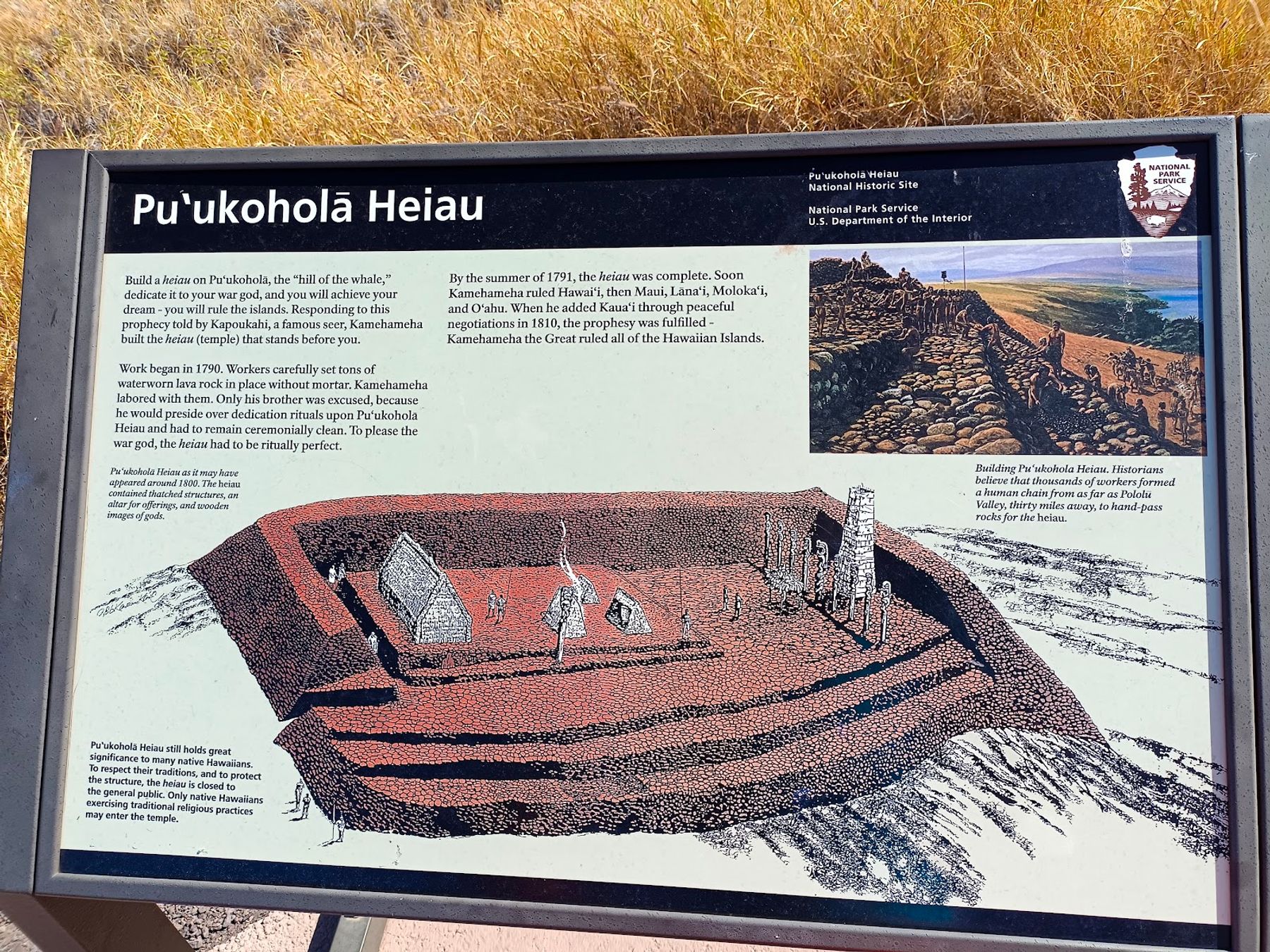 Photo 8 of Puʻukoholā Heiau National Historic Site in Mauna Kea Beach, Big Island
