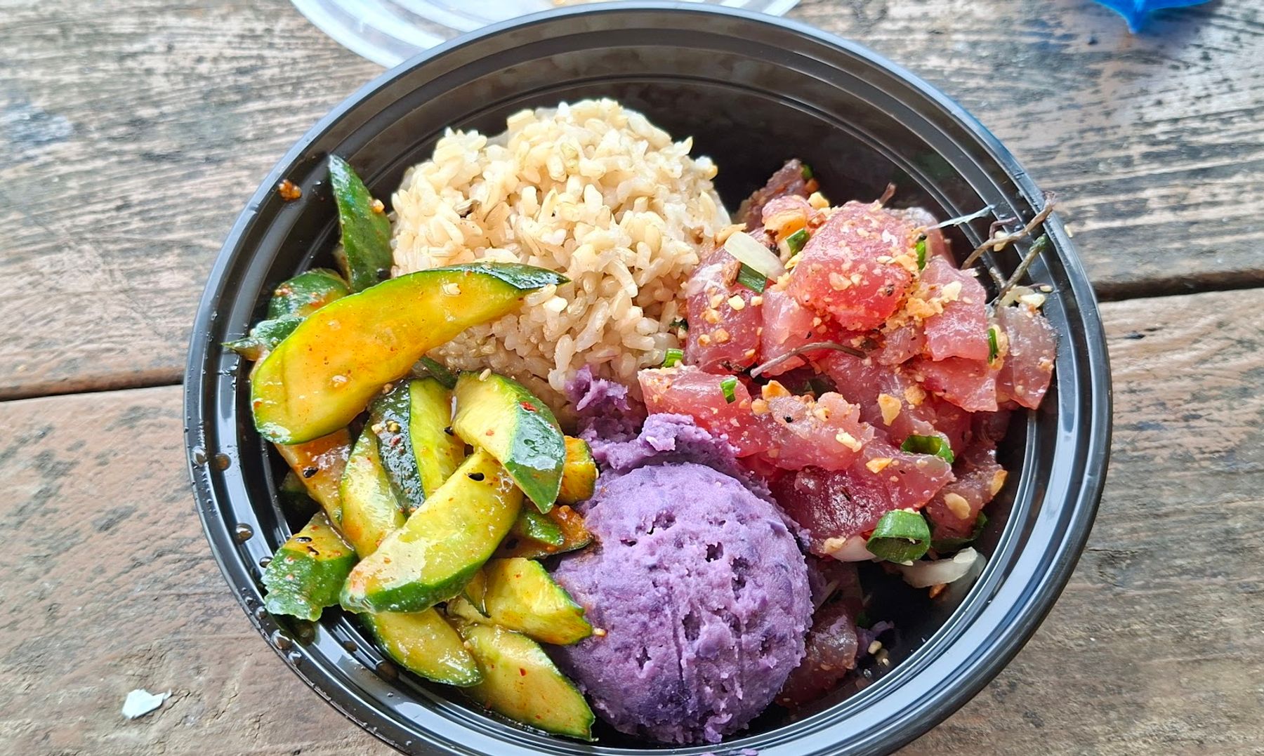 Photo 3 of Poke N Sides @ the Hilo Farmers Market in Hilo, Big Island