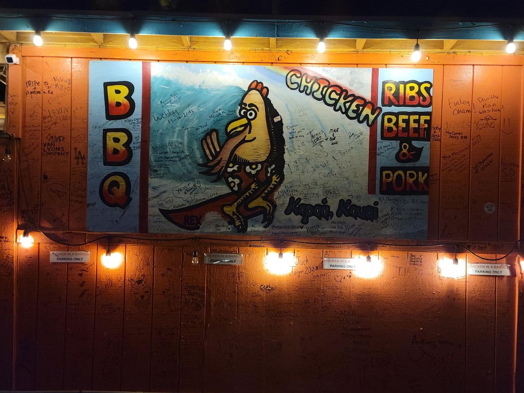 Chicken in a Barrel Kapaʻa restaurant in Kapaʻa, Kaua‘i