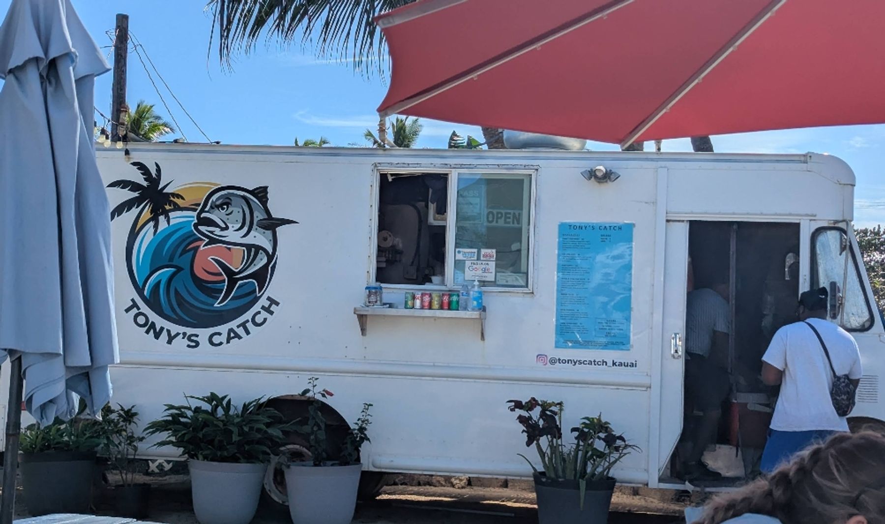 Tony's Catch restaurant in Kapaʻa, Kaua‘i
