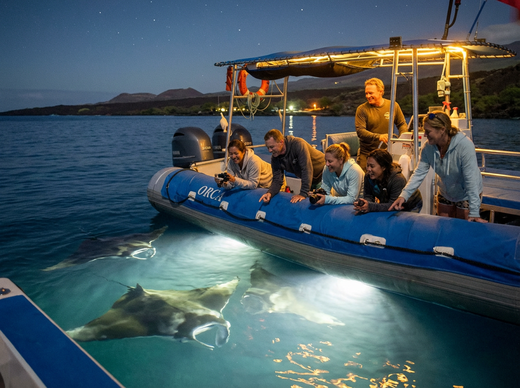 Photo 5 of Manta Ray Night Snorkel in Kailua-Kona, Big Island