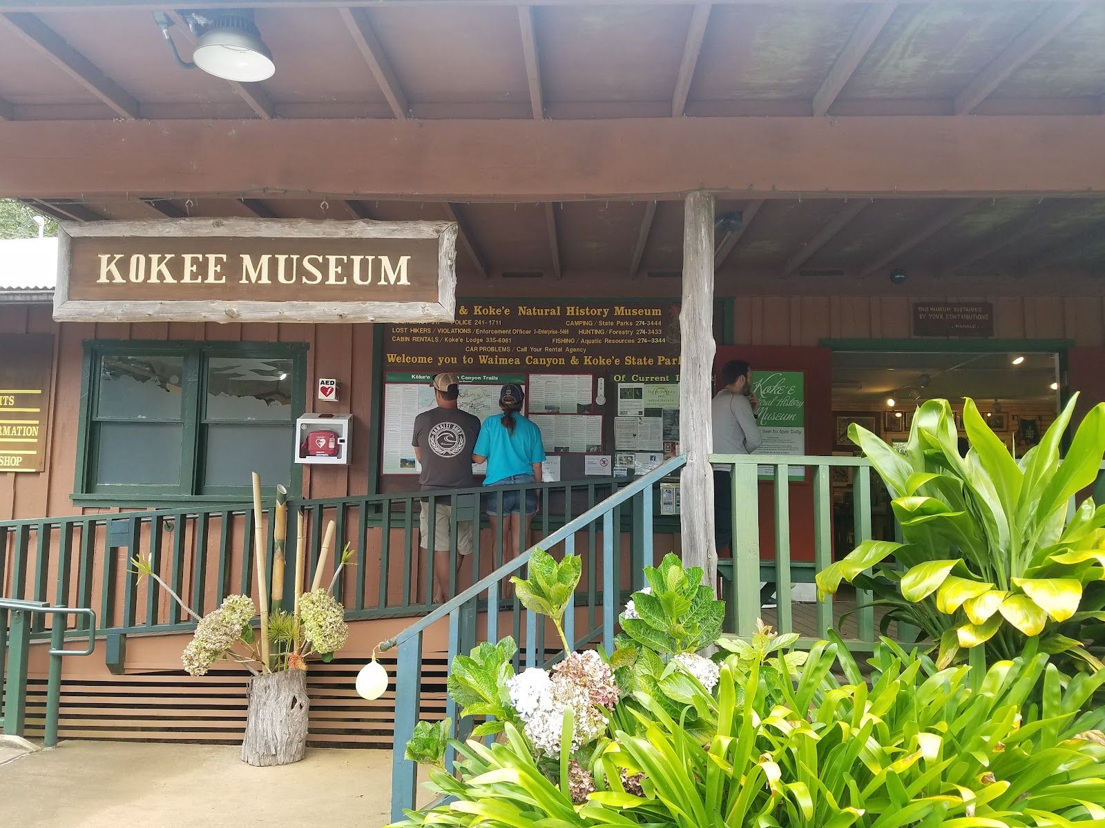 Koke'e Natural History Museum in Waimea, Kaua‘i