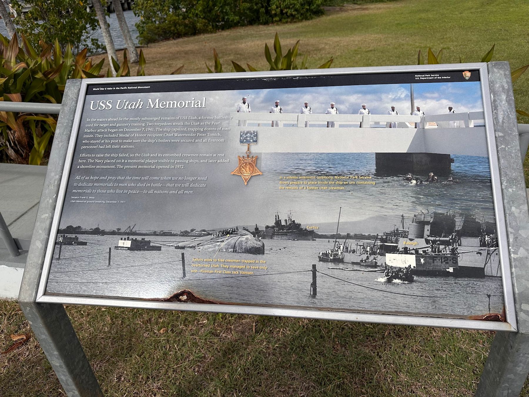 Photo 2 of USS Utah Memorial in Pearl Harbor & ʻAiea, Oahu