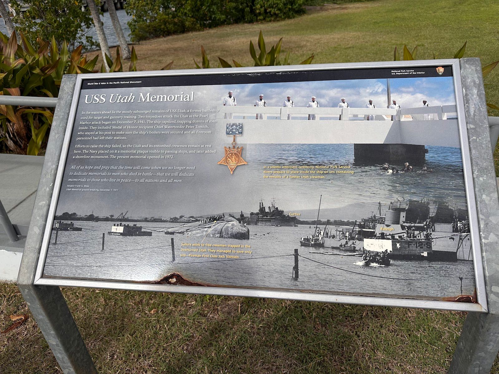 Photo 2 of USS Utah Memorial in Pearl Harbor & ʻAiea, Oahu