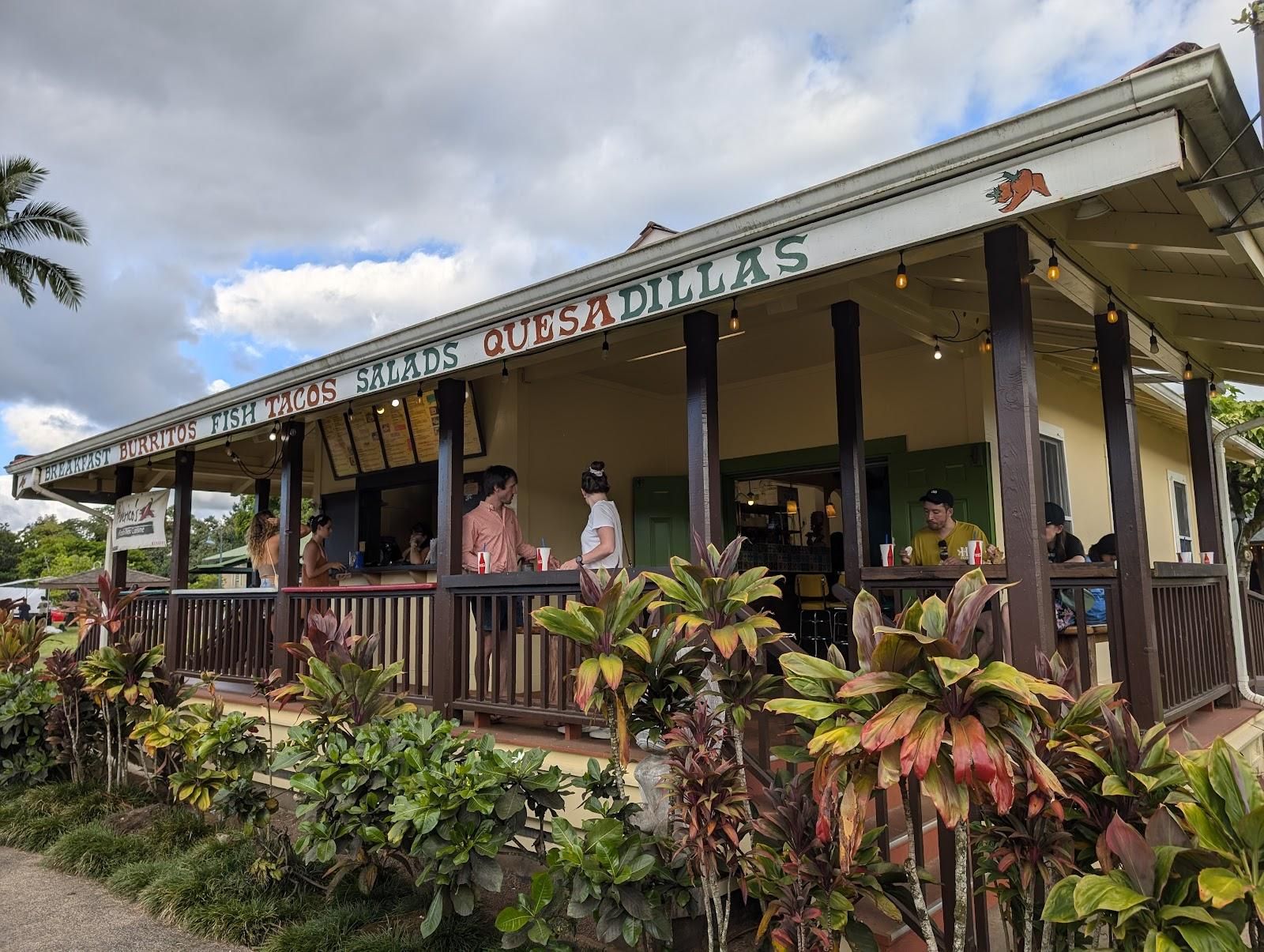 Federico's Fresh Mex Cuisine restaurant in Hanalei, Kaua‘i