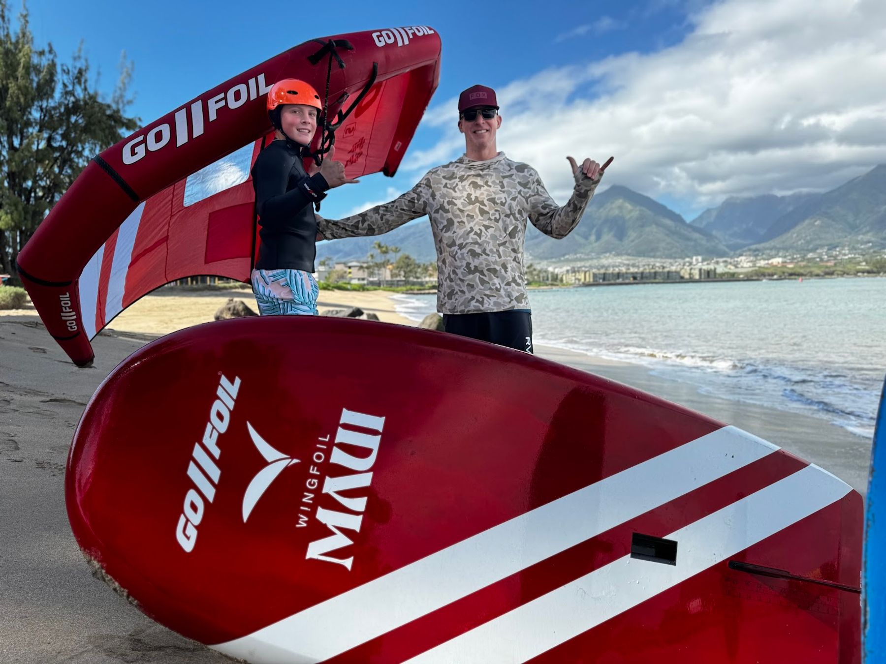 Photo 5 of Wing Foil Maui - Beginner & Advanced Wing Foil, Kite Boarding & Surf Lessons in Haʻikū, Maui