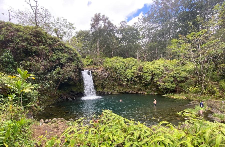 Photo 1 of Pua'a Ka'a Falls in Keʻanae-Nāhiku, Maui