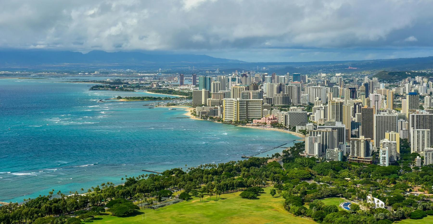 Waikiki from Diamond Head