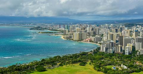 Waikiki from Diamond Head
