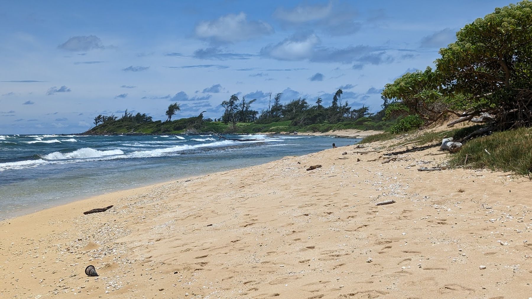 Nukoli'i Beach Park in Lihue, Kaua‘i